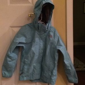 Girl’s The North Face rain jacket